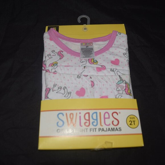Swiggles Other - Unicorn 2 piece pj's set 2T